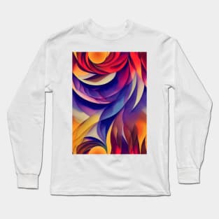 Multidimensional Swirls, Twenty-Five: Long Sleeve T-Shirt